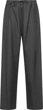 Loulou Studio Dames, Broeken, Grijs, Maat: 3XS Wol