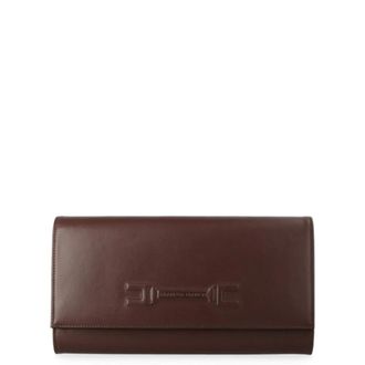 Elisabetta Franchi Pouch - female - Elisabetta Franchi - Wallets & Cardholders - Brown - ONE SIZE - Accessories