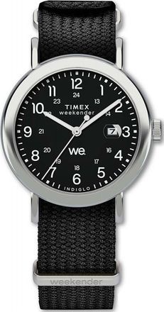 Timex TW2W86100 Mens Weekender Watch - Silver - One Size