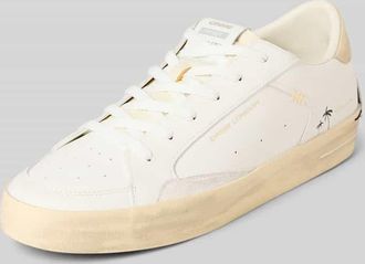 Crime London Sneaker mit Logo-Detail Modell Deluxe in Weiss, Gr&ouml;&szlig;e 42