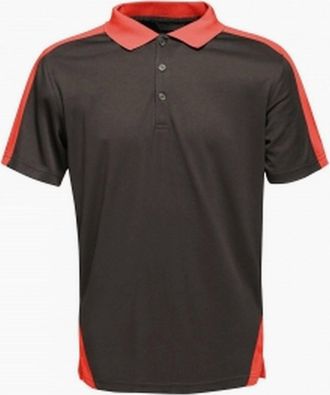 Regatta Mens Regatta Professional Mens Contrast Coolweave Polo Shirt - Black - Size: 40