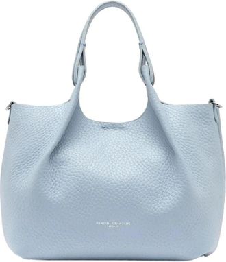 Gianni Chiarini BS 9719 Schoudertas - Dames - Shoppers - Blauw - ONE Size - Leer - Tassen