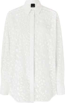 Pinko Chad Shirt - Dames - Overhemden - Wit - M/L - Overhemden