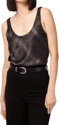 Cami NYC Andressa Cami In Gray Snake