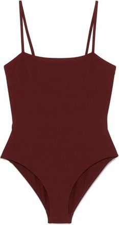 Eres Aquarelle Tank Badpak uit &eacute;&eacute;n stuk - Dames - Badpakken - Bruin - 2XL - Spandex - Badmode