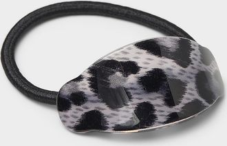 Simons Womens Leopard dome elastic
