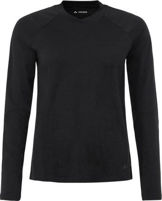 Vaude Essential Wool L/S T-Shirt Merinoshirt f&uuml;r Damen | schwarz