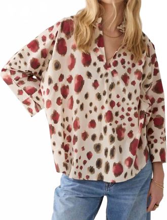 Summum A-Line Animal Top In Multi
