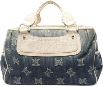 Celine Pre-owned Handbags, female, Blue, Size: ONE SIZE Pre-owned Vintage Handbag