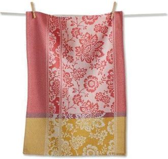 Tag Jacqura Mireille Jacquard Tea Towel Multi Kitchen Towels in Red at Nordstrom