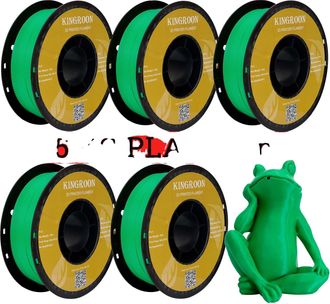 OEM Filamento Para Impresi&oacute;n 3d, Material Pla, 1,75 Mm De Di&aacute;metro, 5 Kg, Pla Verde