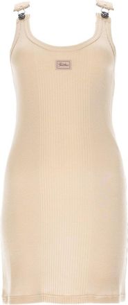 Jean Paul Gaultier Mini Dress With Logo Patch