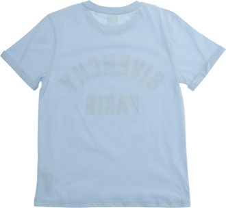 Givenchy Boys Kids T-Shirt Light Blue Cotton T-Shirts And Polos