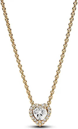 Pandora Sparkling Heart Collier Necklace