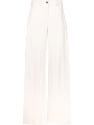 Msgm High waist broek - Beige