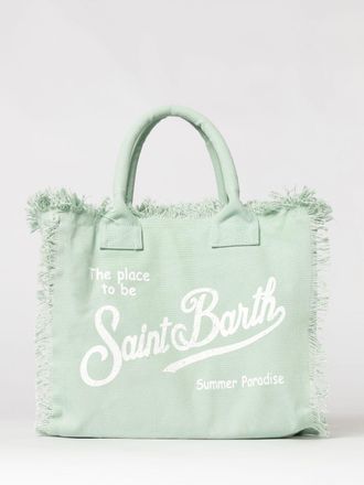 MC2 Saint Barth Borsa Vanity in cotone stampato con logo
