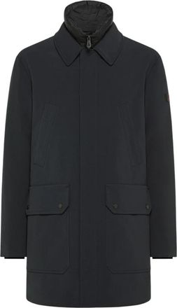 Peuterey Loch TJ Carcoat - Heren - Dons jassen - Blauw - S - Polyester - Jassen