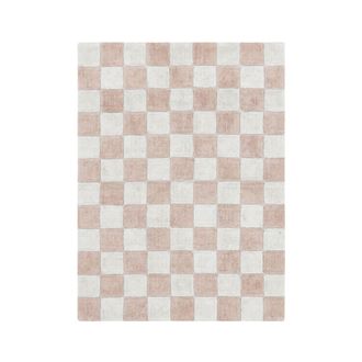Lorena Canals Alfombra lavable azulejos de cocina, 160x120 cm, rosa