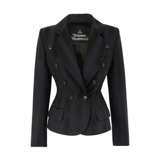Vivienne Westwood Giacca Georgia - - Jackets - Donna - Blu - L