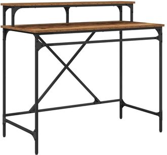 vidaXL Escritorio Madera Vieja 100 X 50 X 90 Cm Madera Contrachapada Vidaxl