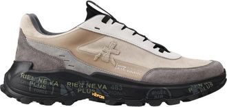 Premiata Devin 434 - Heren - Sneakers - Beige - 40 EU - Leer - Schoenen