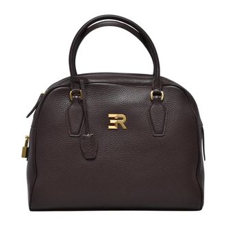 Ermanno Scervino Tassen, Dames, Bruin, ONE Size, Leer, Anita Handbag