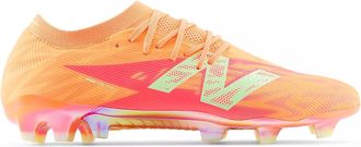 New Balance Mens Furon Elite FG V8 Soccer Shoe, Hot Mango, 13.5 Wide Women/11 Wide Men