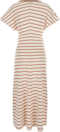 Merci Womens Dress Round-Neck White
