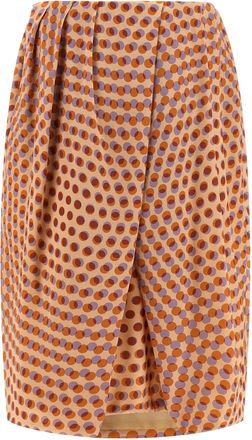 Dries Van Noten Womens Saronga Bis Skirt