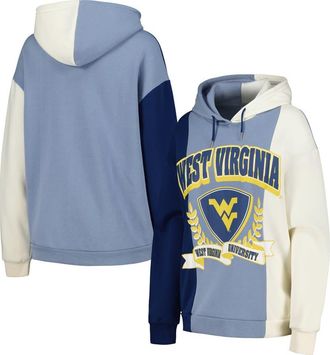 Gameday Couture Womens Gameday Couture Navy West Virginia Mountaineers Hall of Fame Colorblock Pullover Hoodie at Nordstrom, Size X-Small