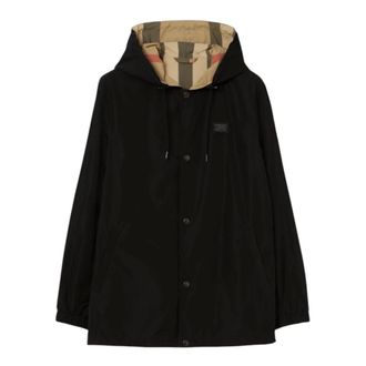 Burberry Giacca Reversibile - - Coats - Uomo - Nero - XS