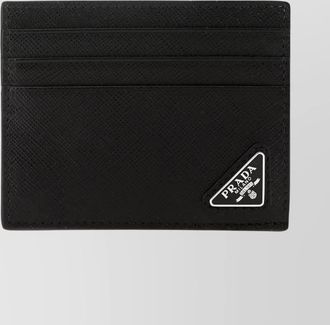 Prada leather card holder