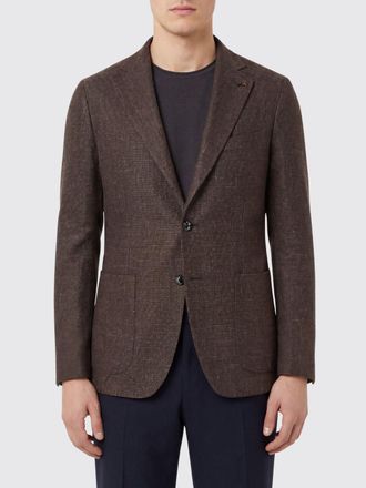 Tagliatore Blazer a monopetto in lino e cotone Tagliatore