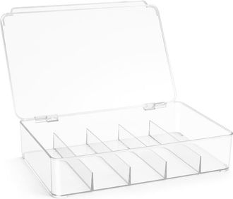 Sorbus Cable Organizer Storage Boxes With Lid