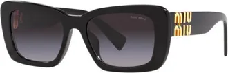 Miu Miu MU07YS 1AB5D1 Black/Gradient Grey