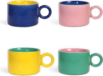 &Klevering Chiquito Tasse, 0,2 L, bunt (4er-Set)