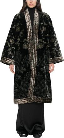 Pierre-Louis Mascia Kimonos - Dames - Kimonos - Zwart - ONE Size - Overhemden