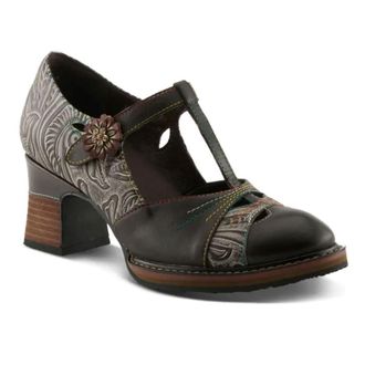 L'Artiste by Spring Step Womens Sweetnora Shoes, Grey Multi, 7.5-8