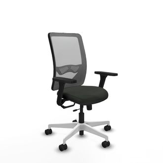Piqueras y Crespo Silla De Oficina Piqueras Y Crespo Zulema Gris Reposabrazos 3d