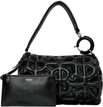 Burberry Pre-owned Shoulder Bags, female, Black, Size: ONE SIZE Pre-owned Vintage Shoulder Bag