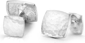 Dower & Hall Rectangular Engravable Story Cufflinks