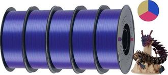 OEM Filamento Para Impresi&oacute;n 3d, Acabado Sedoso, Alta Precisi&oacute;n, Rojo, Dorado Y Azul