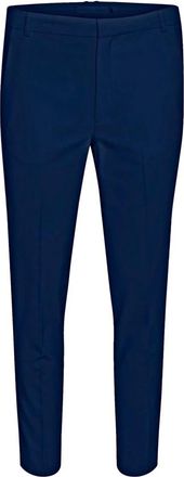 Inwear Klassieke Marineblauwe Pakbroek - Dames - Slim Fit Broeken - Blauw - XL - Katoen - Broeken