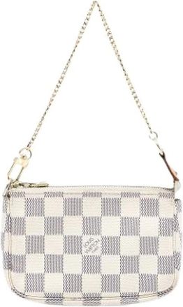 Louis Vuitton Pre-owned Mini Bags, female, White, Size: ONE SIZE Pre-owned Mini Pochette Accessoires