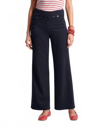 Frances Valentine Sailor Pants In Navy
