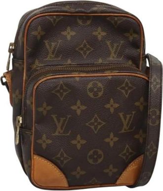 Louis Vuitton Pre-owned Cross Body Bags, female, Brown, Size: ONE SIZE Pre-owned Vintage Cross Body Bag