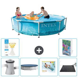Intex Piscina Con Estructura Redonda - 305x76 Cm - 7-piezas S219