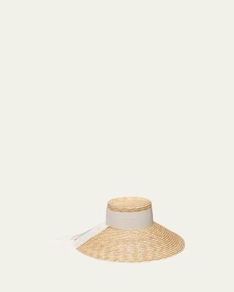 Eugenia Kim Mirabel Wide-Brim Straw Sun Hat