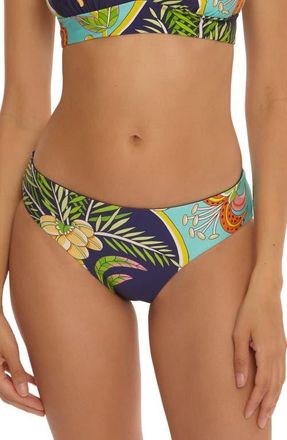Trina Turk Flamingo Hipster Bikini Bottoms in Multi at Nordstrom, Size 14