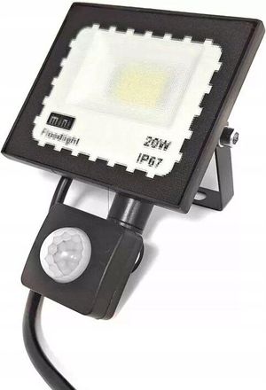 OEM Proyector De Taller Hal&oacute;geno Led Con Sensor De Movimiento Y Crepuscular 20w Ip